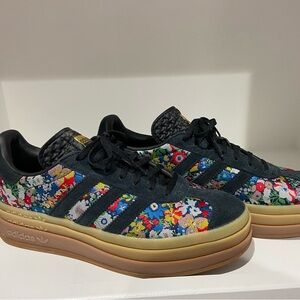 Adidas Floral Platform Sneakers